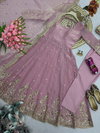 Ssc 718 Fandy Silk Embroidery Sequence Work Readymade Suits